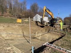 70286 - Mühledorf Aushub Neubau EFH Höfling/Trummer und Hostettler/Brandenberger 